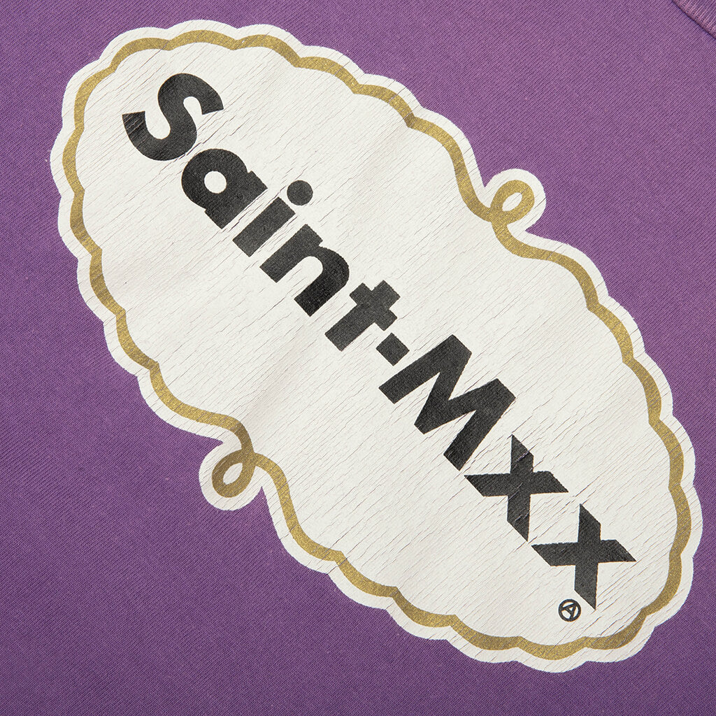 Saint Mxx S/S T-Shirt - Purple – Feature