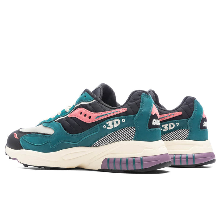 New Saucony 3D Grid Hurricane Green Black S70784-2 Men\'s Sz 11.5 34bfe690-0025-408d-b09c-  main image 4