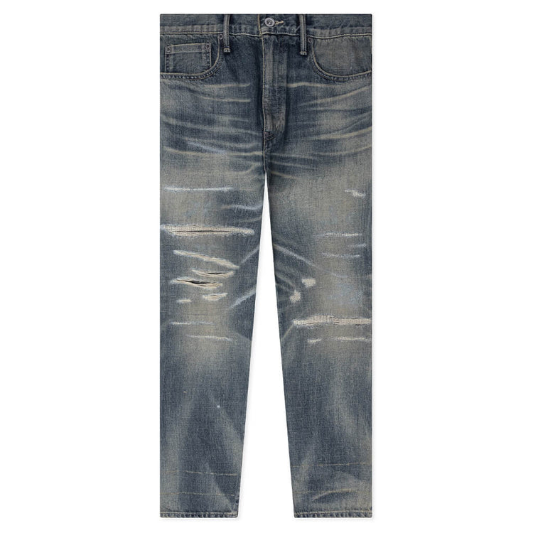 Savage Denim Dp Mid Pants - Indigo – Feature