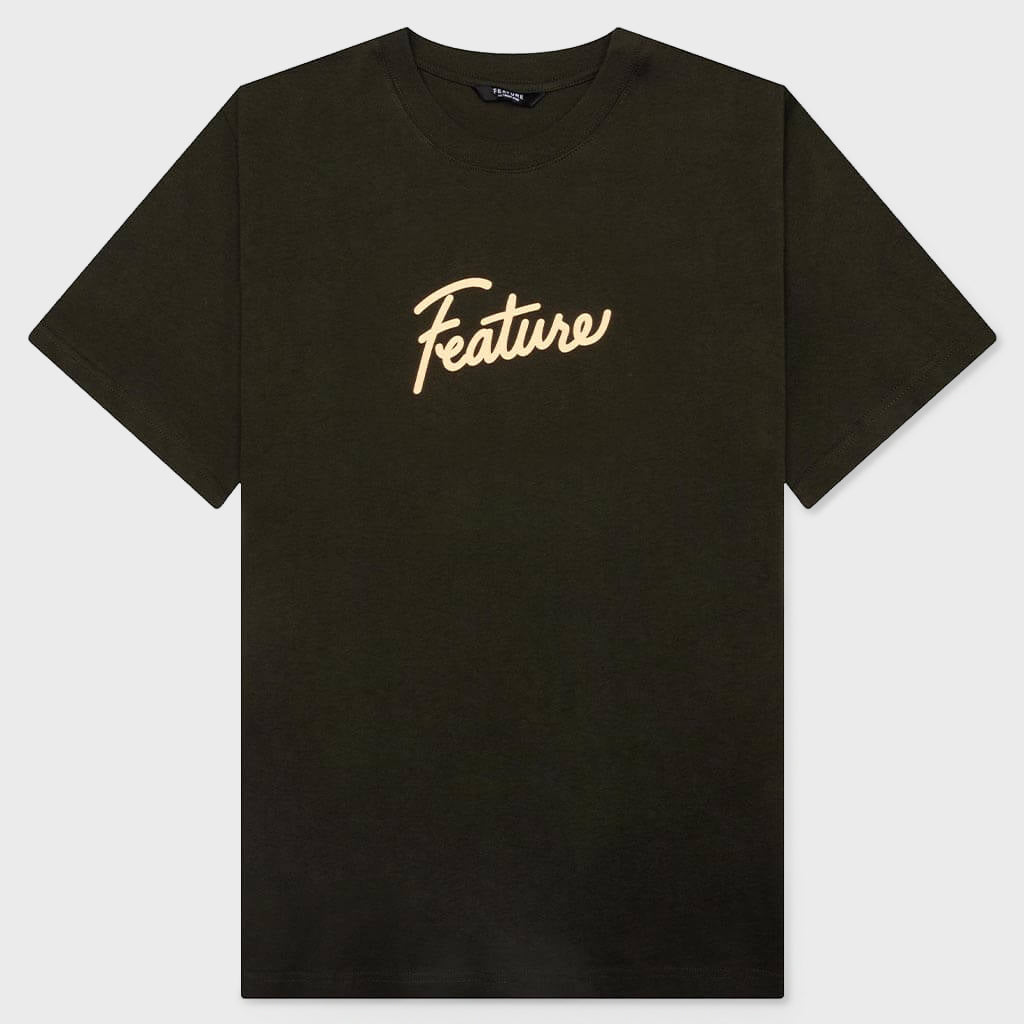 Script Tee - Rosin