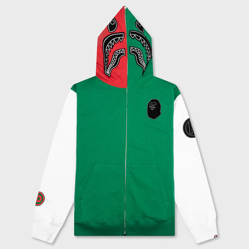 Shark Full Zip Hoodie Italy - Green – Feature