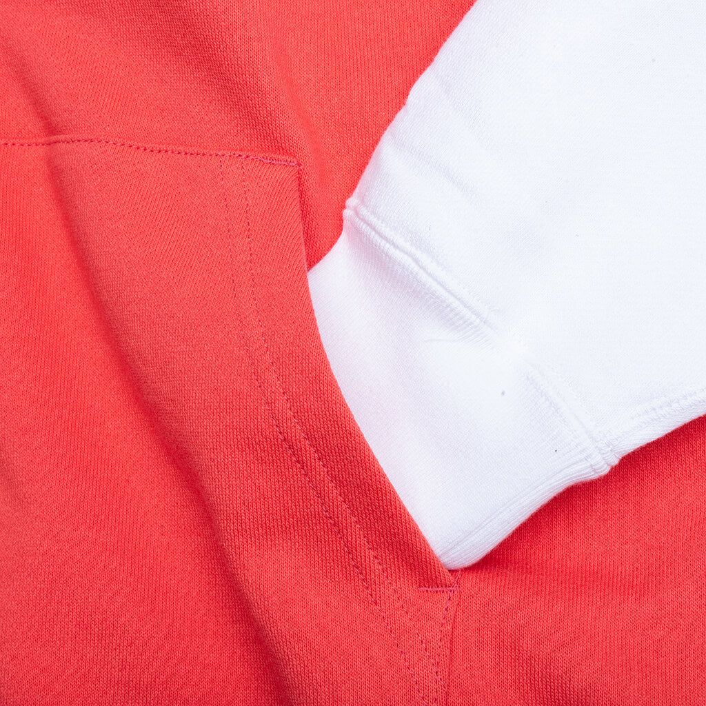 Shark Full Zip Hoodie Japan - Red – Feature