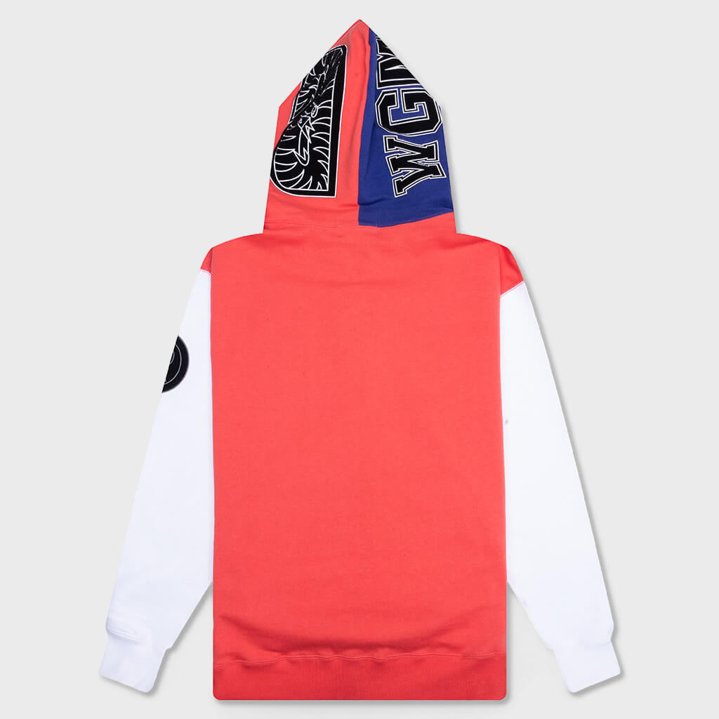 Shark Full Zip Hoodie Japan - Red – Feature