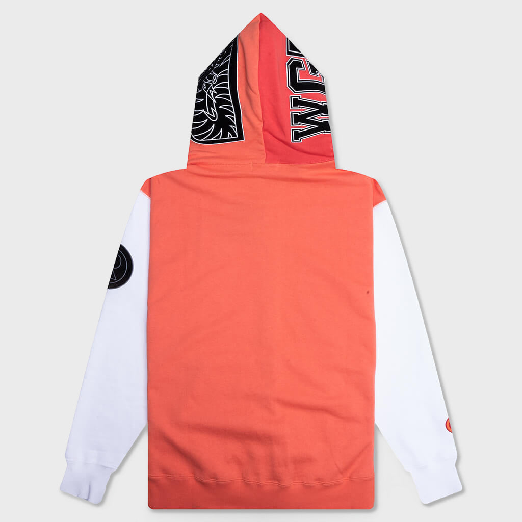 Shark Full Zip Hoodie Korea - Orange – Feature