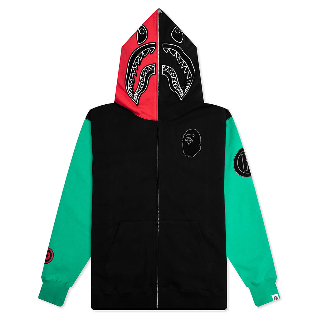Shark Full Zip Hoodie United Arab Emirates - Black – Feature