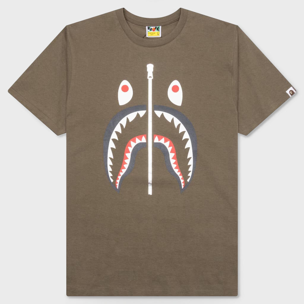 Shark Tee - Brown