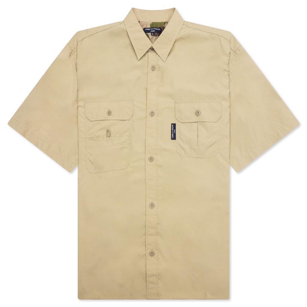 Nylon Shirt - Beige – Feature
