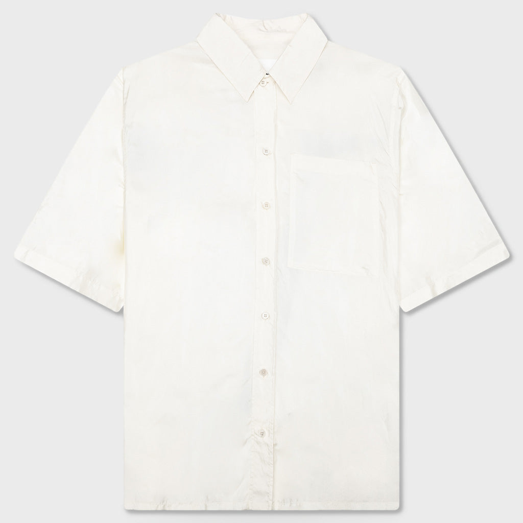Silk And Nylon Shirt - Eggshell