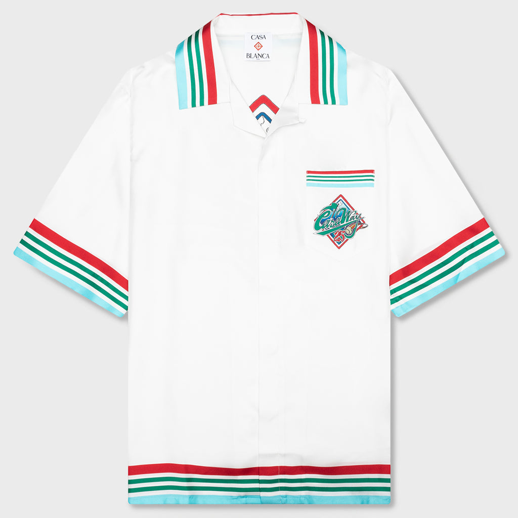 Short Sleeve Cuban Collar Shirt - Casa Way World Series