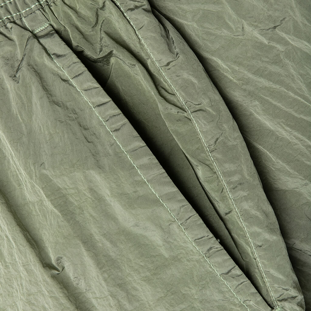 Nylon Metal Shorts - Light Green – Feature