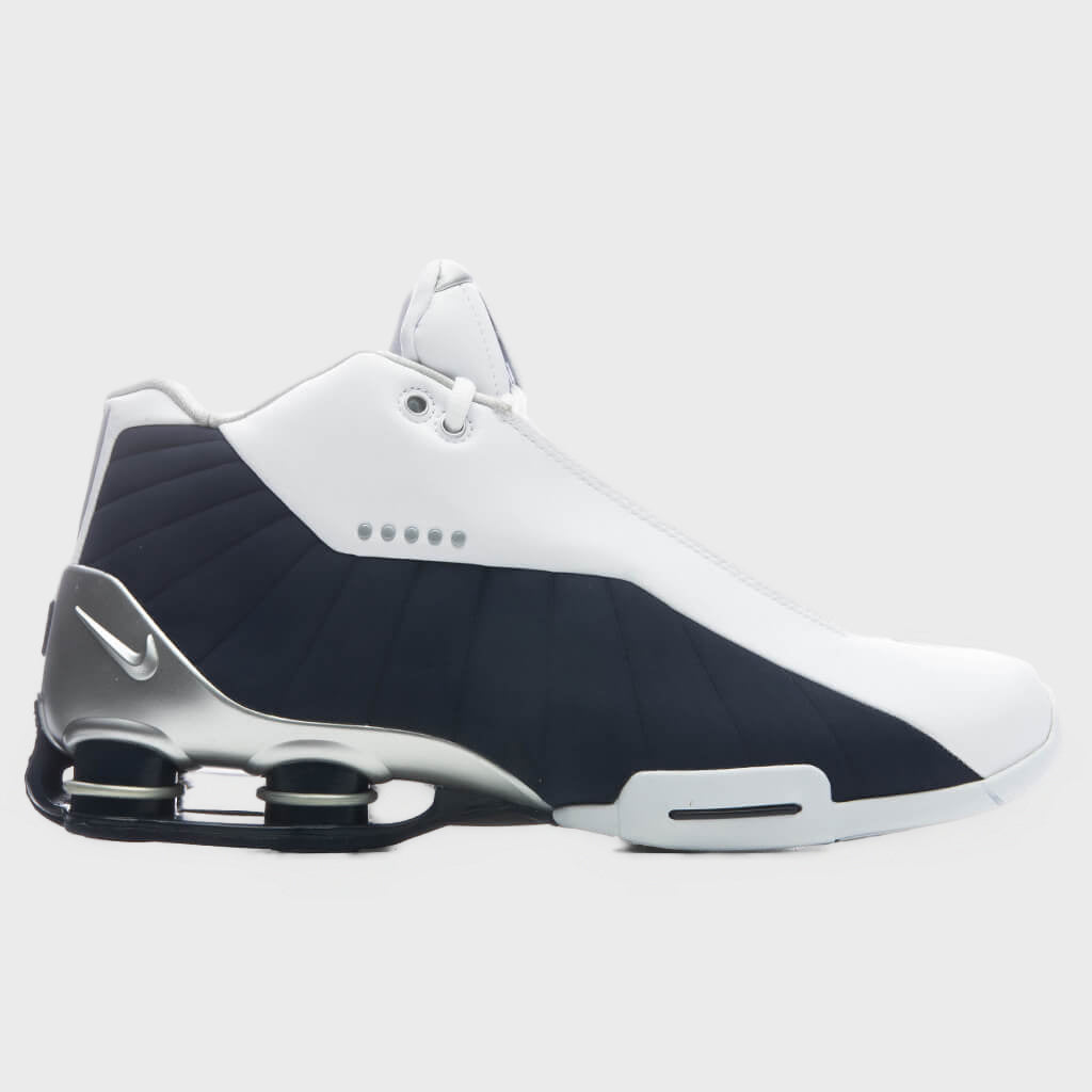 Shox BB4 'Olympic' - White/Midnight Navy/Metallic Silver