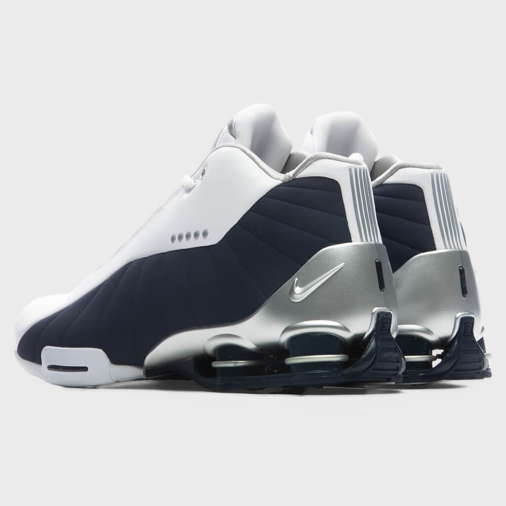 Shox BB4 'Olympic' - White/Midnight Navy/Metallic Silver