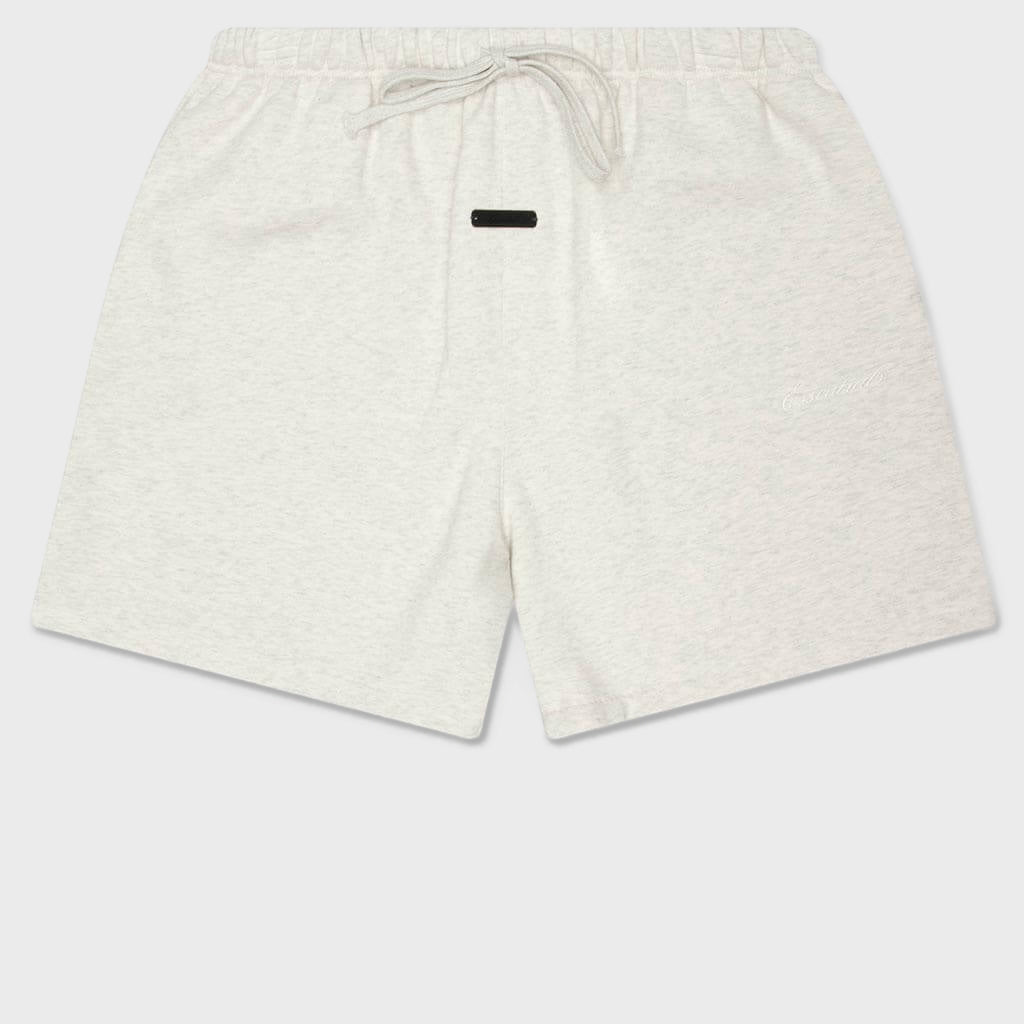 Signature Classic Sweatshort - Oatmeal Heather/Light Heather