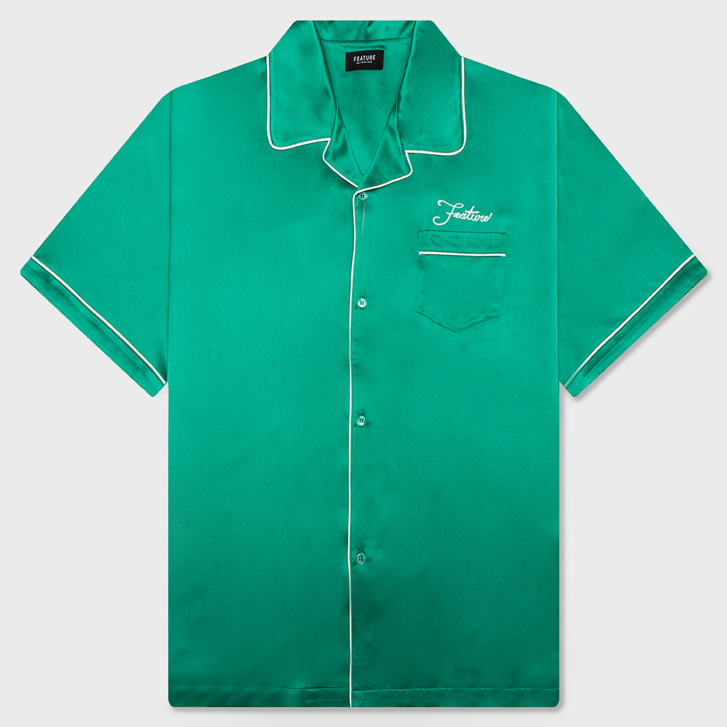 Baptiste Silk Shirt - Green