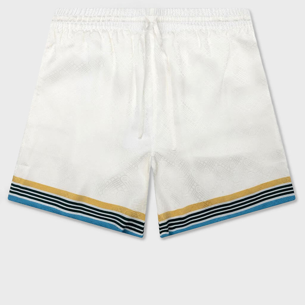 Silk Shorts With Drawstrings - Casa Way