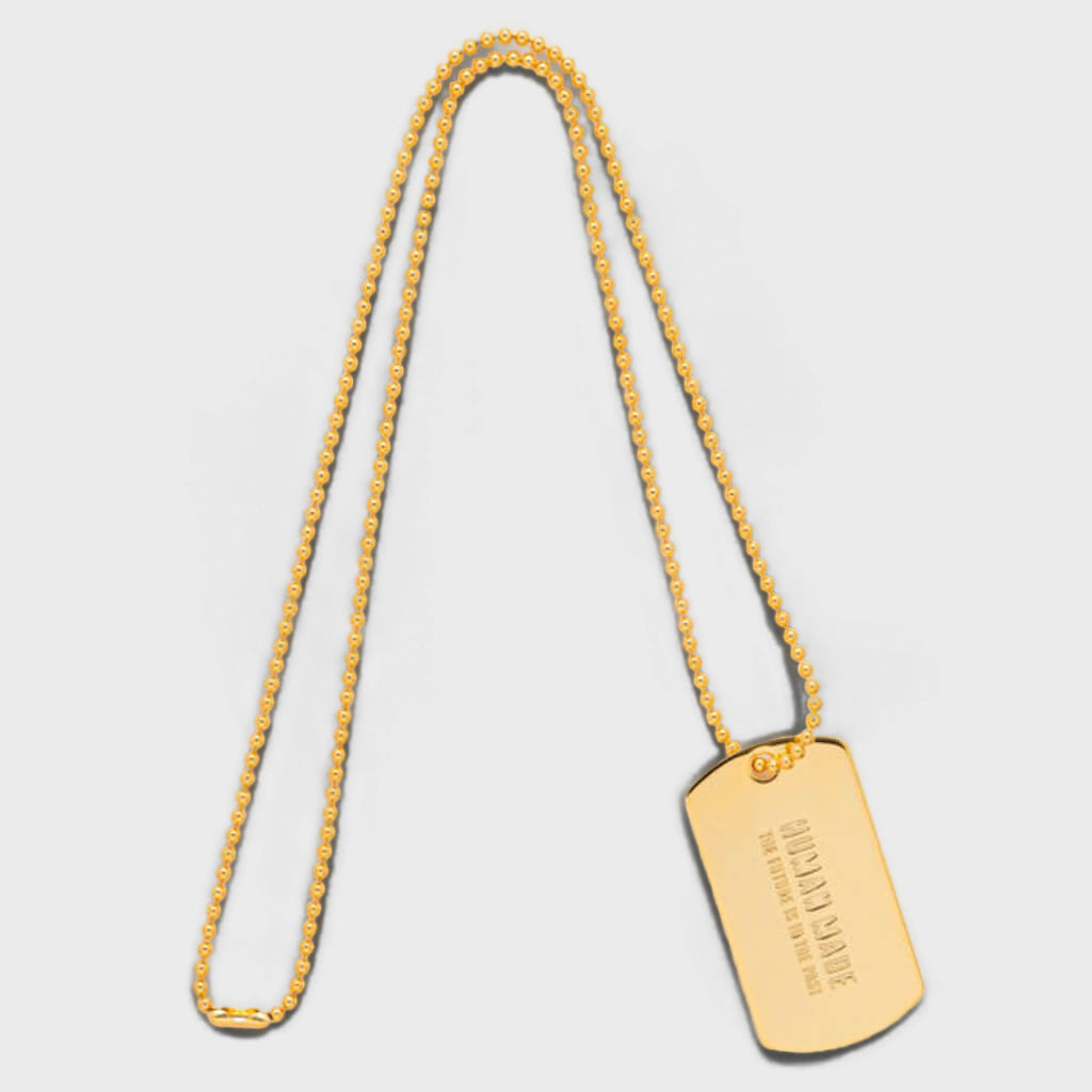 Silver Necklace - Gold