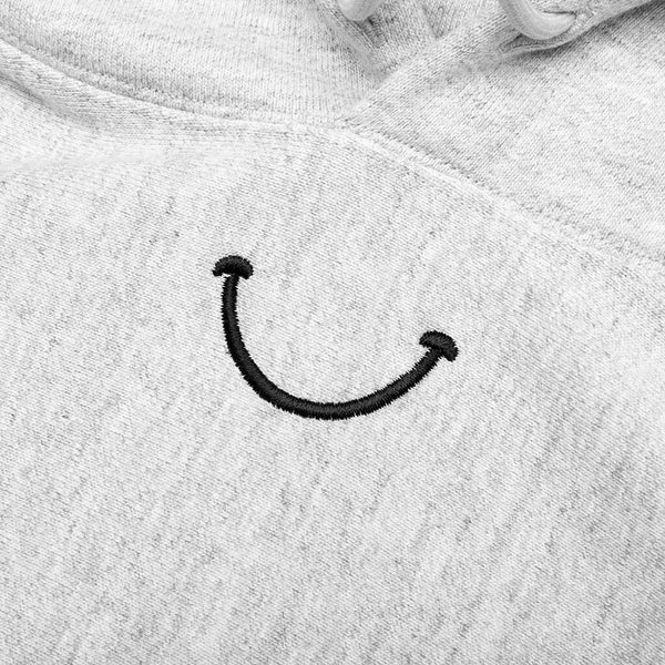 Smile Hoodie - Grey – Feature