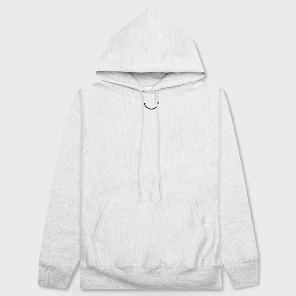Smile Hoodie - Grey