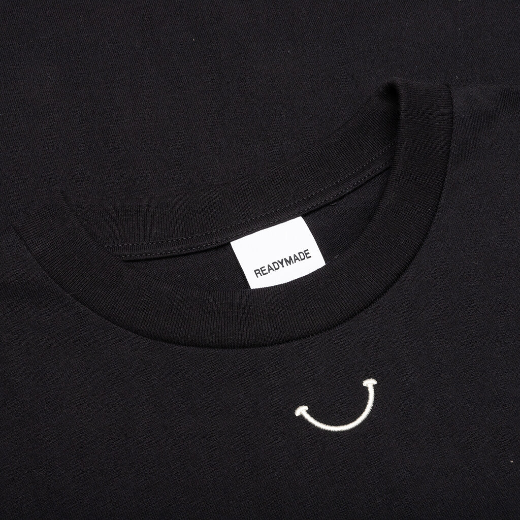 READYMADE SS T-SHIRT SMILE/BLACK