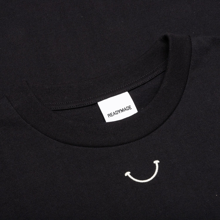 Smile S/S T-Shirt - Black – Feature