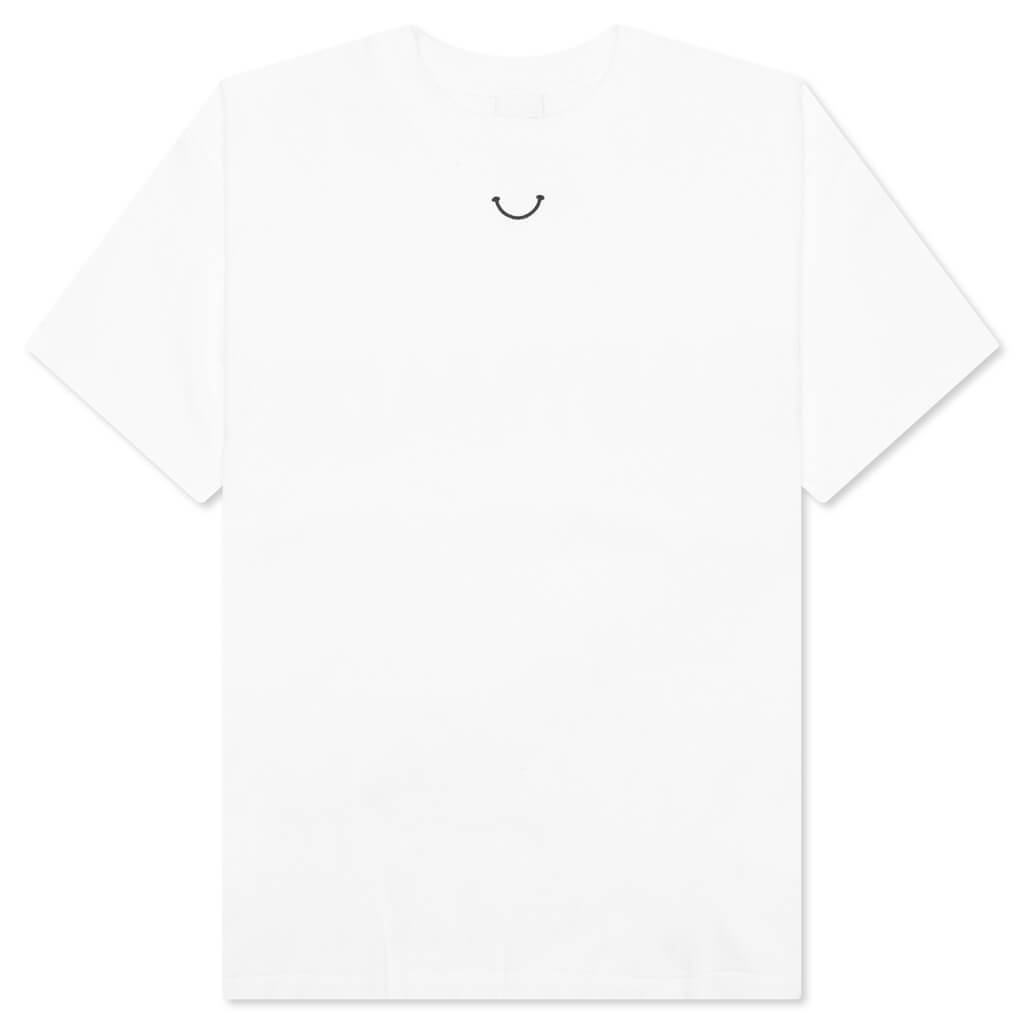 Smile S/S T-Shirt - White – Feature