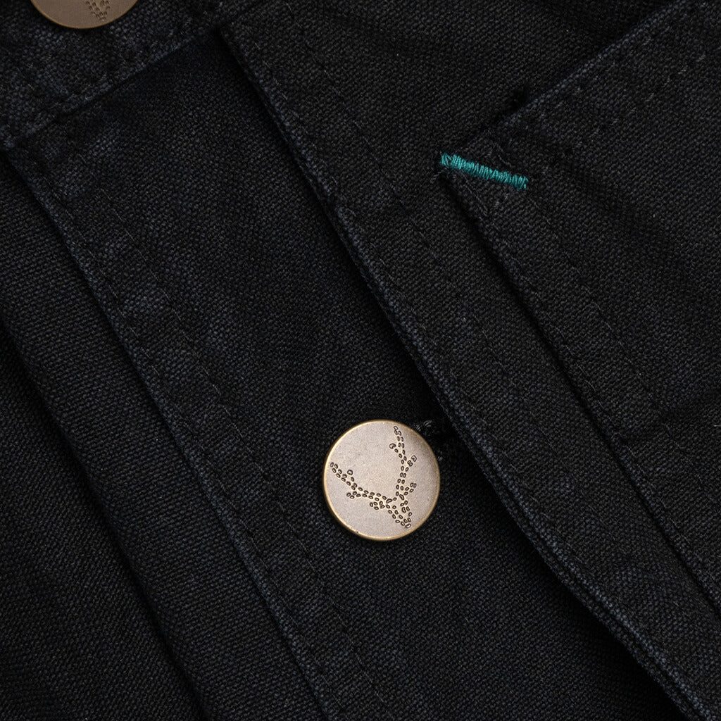 Overalls 10oz Cotton Canvas - Black – Feature