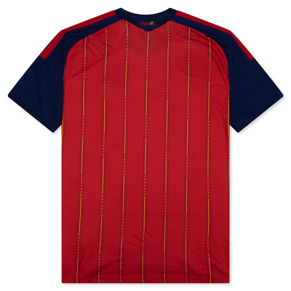 Spain 26 Home Authentic Jersey - Red – Feature