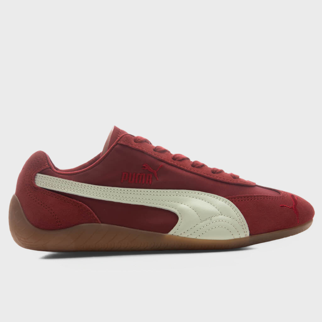 Speedcat Nylon - Dark Crimson/Puma White