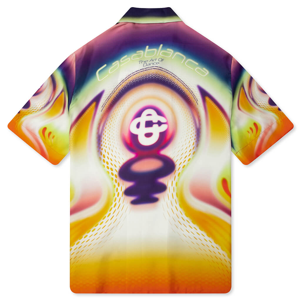 Sporchid S/S Silk Shirt - White Sporchid – Feature