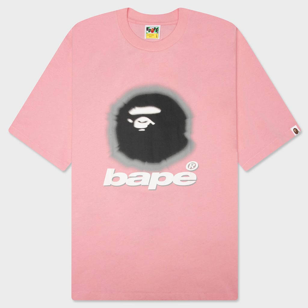 A BATHING APE ピンクカモ エイプヘッド Tシャツ M Spray Ape Head Relaxed Fit Tee - Pink – Feature