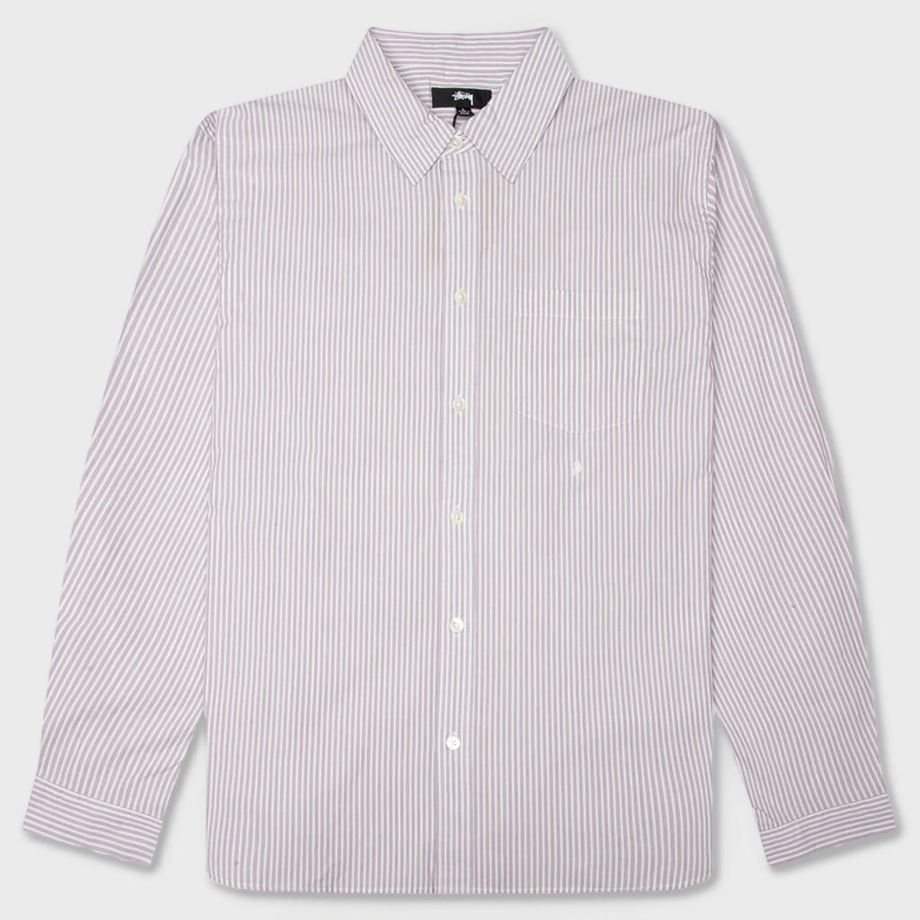 Standard Shirt - Purple Stripe