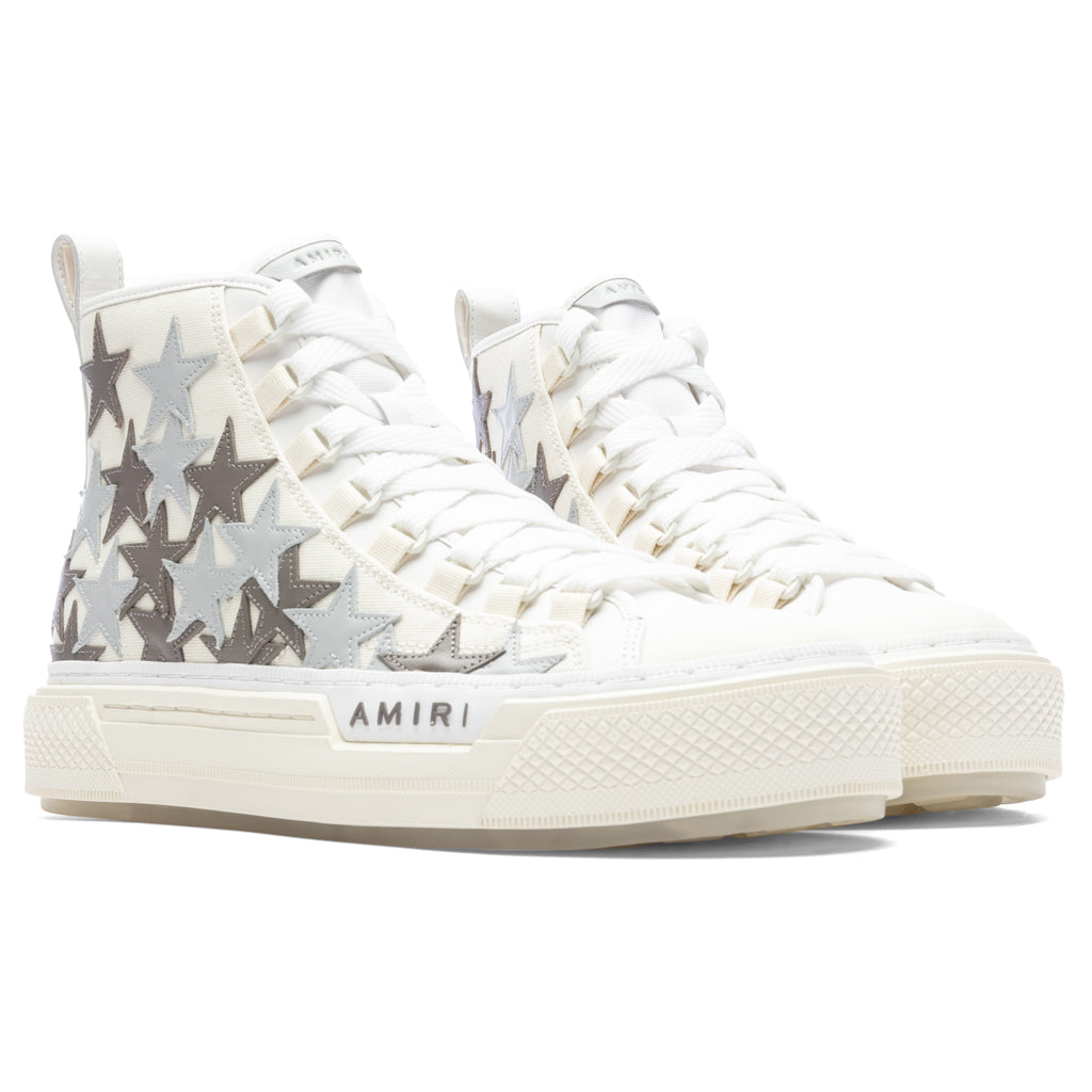 Amiri Stars Court High - Grey - Amiri Sneakers – Feature