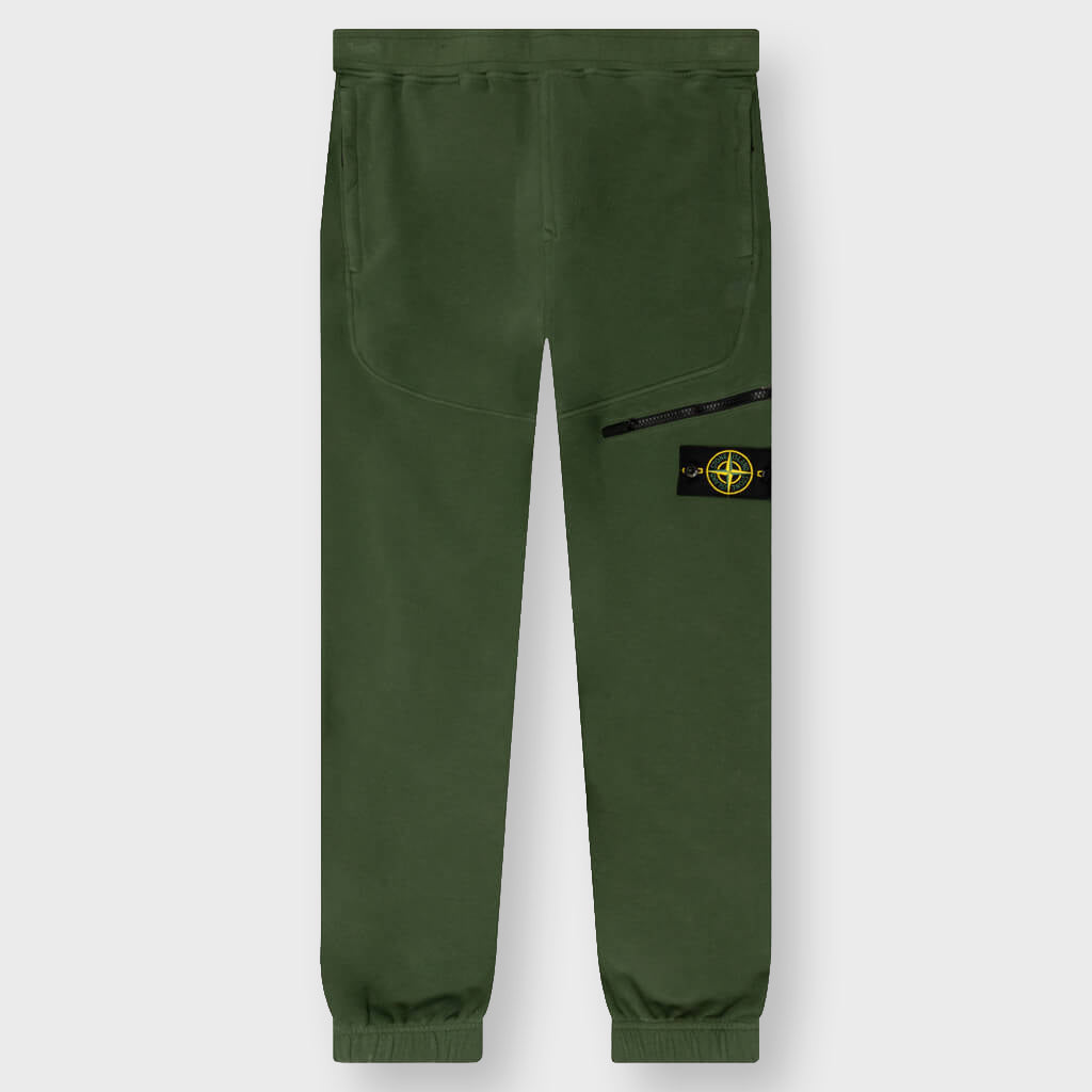 Cargo Fleece Pants - Olive Green