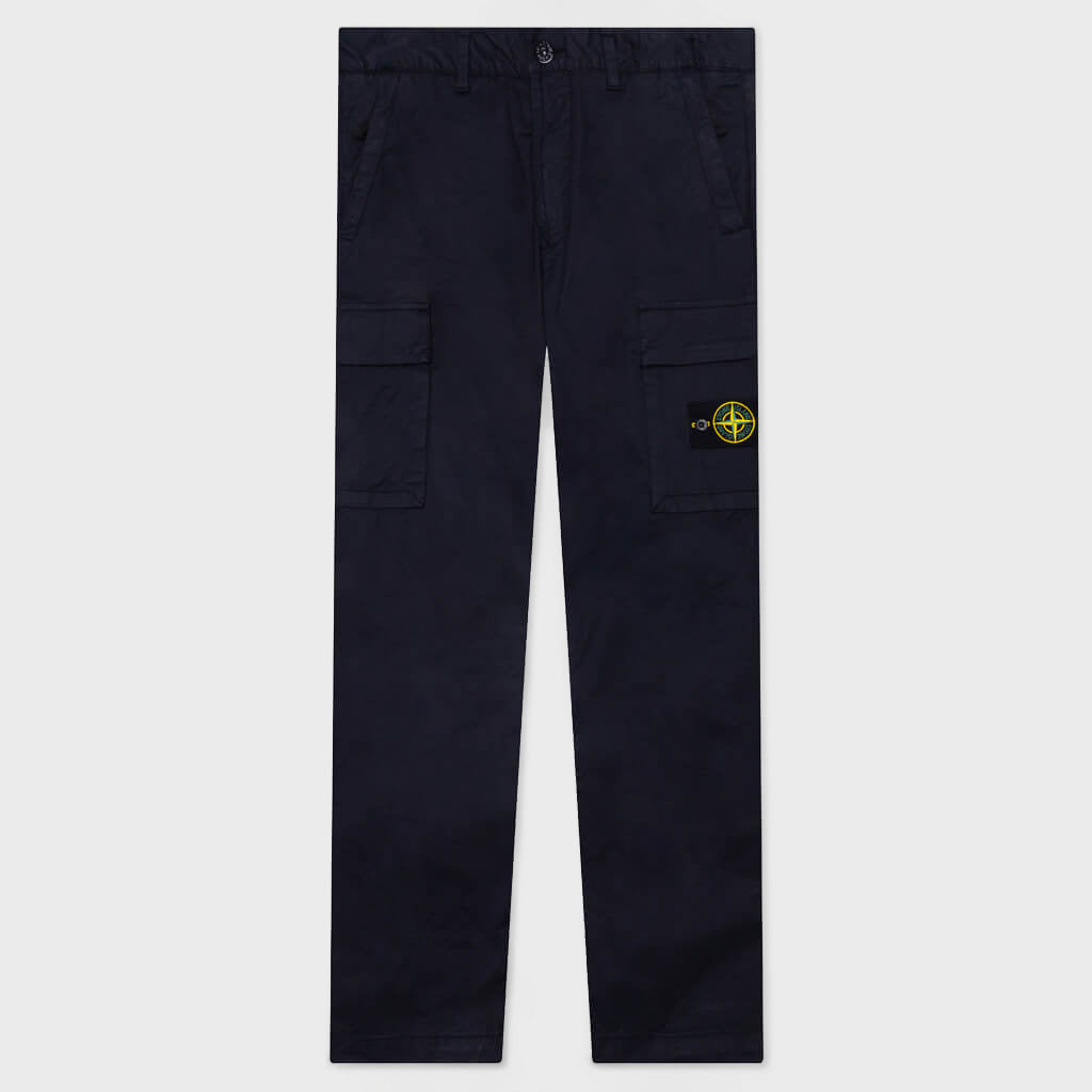 Cargo Fleece Pants - Navy Blue