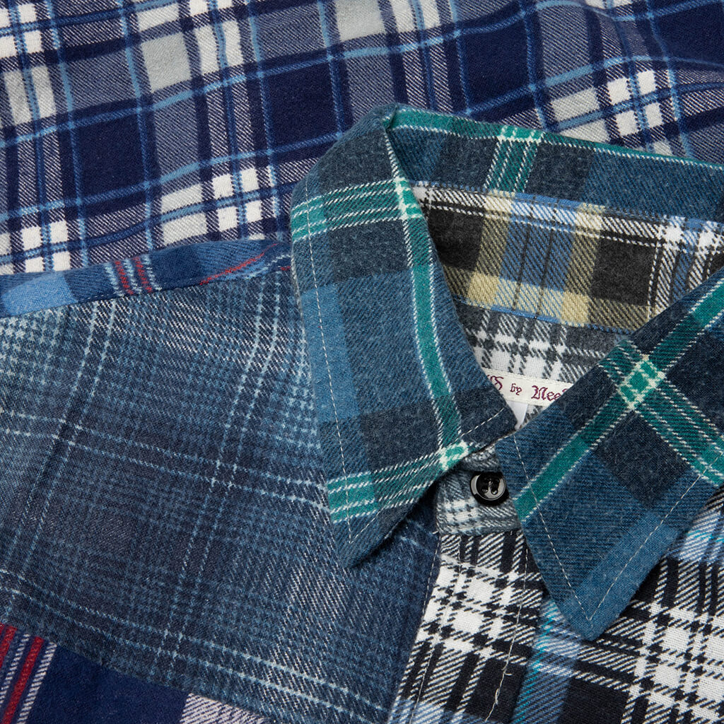Straight Hem Flannel Shirt - Assorted – Feature