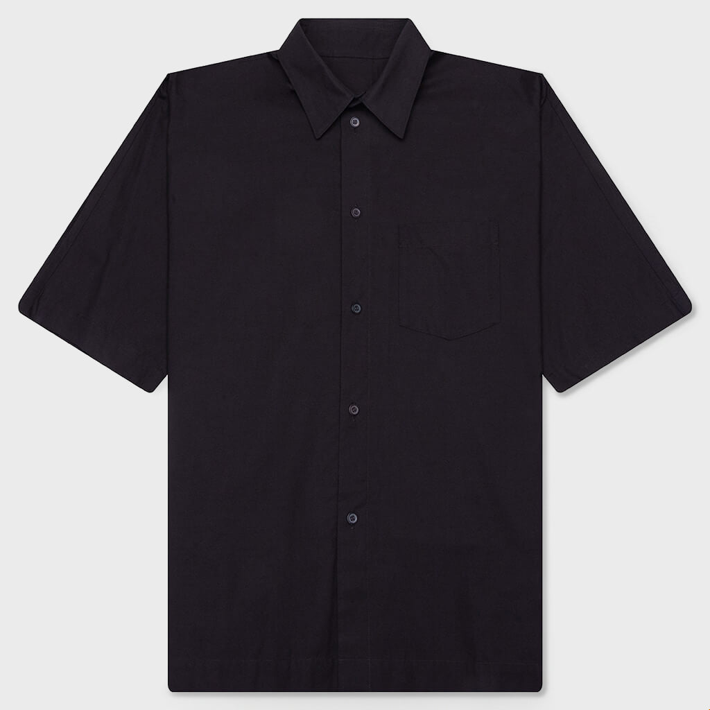 Streamline S/S Button Up Shirt - Dark Brown