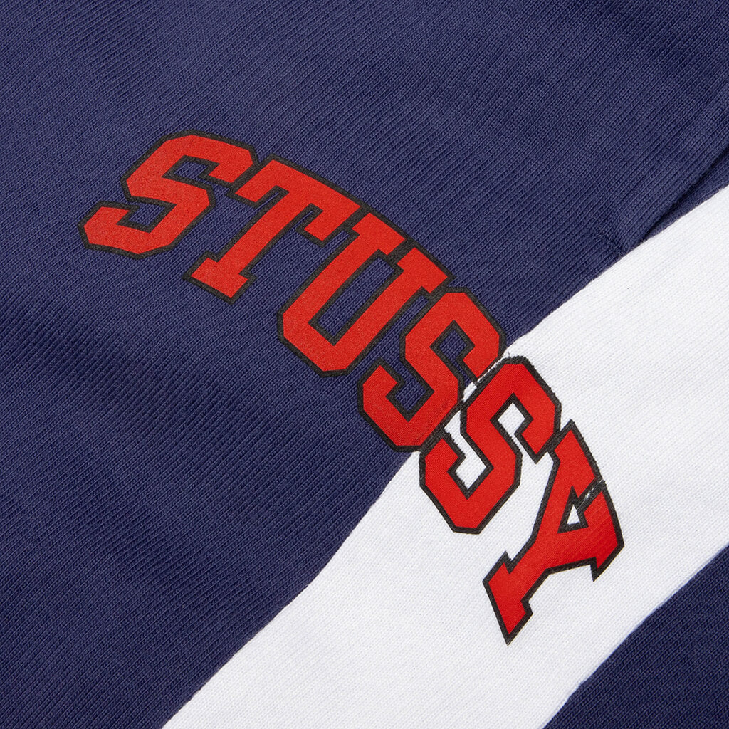 Stripe Jersey Short - Blue – Feature