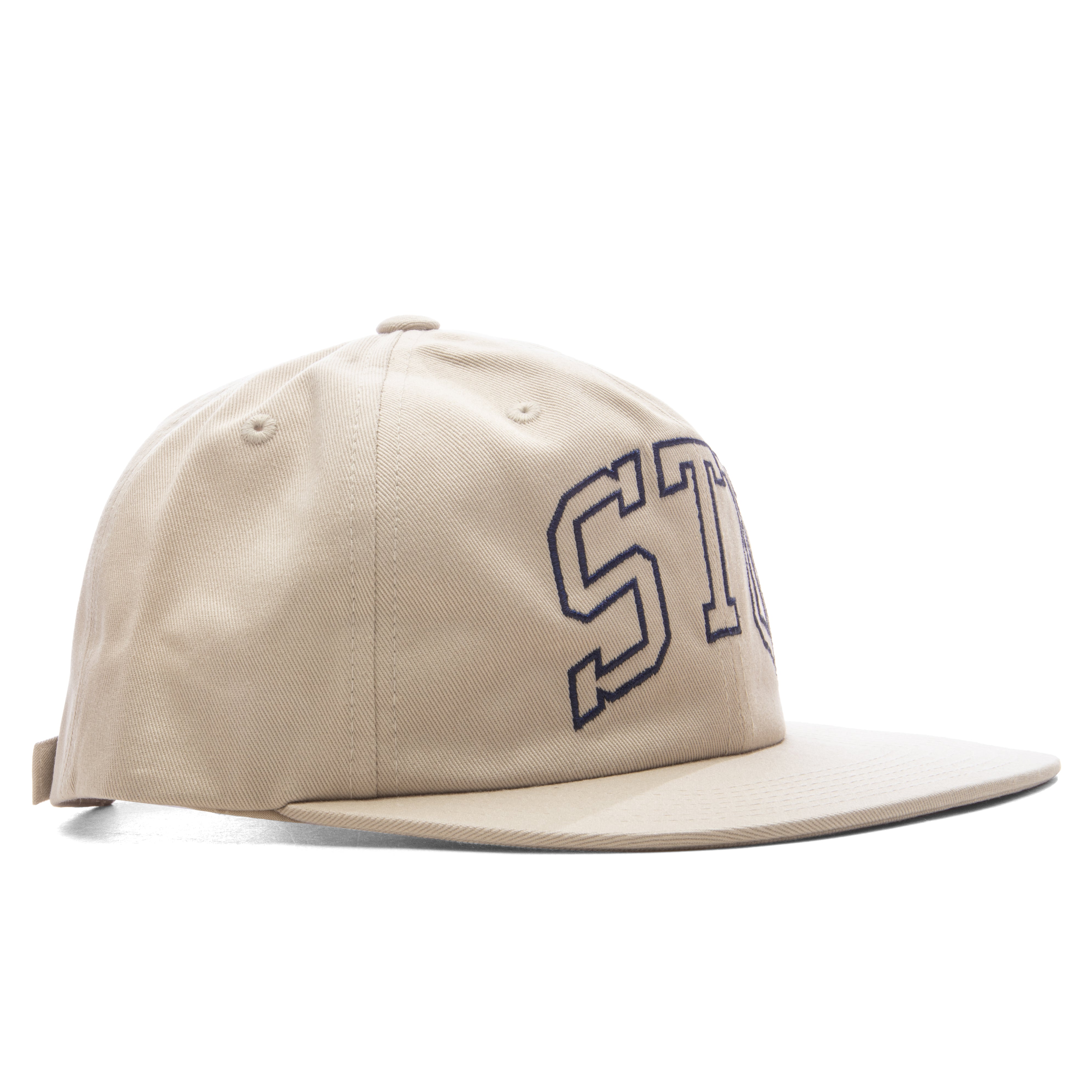 帽子 Stussy MD Stu Arch Strapback Natural Stu Arch Strapback Cap - Natural – Feature