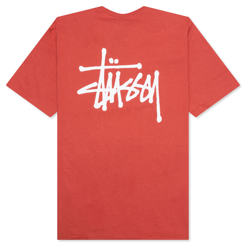 Basic Stussy Tee - Pepper – Feature