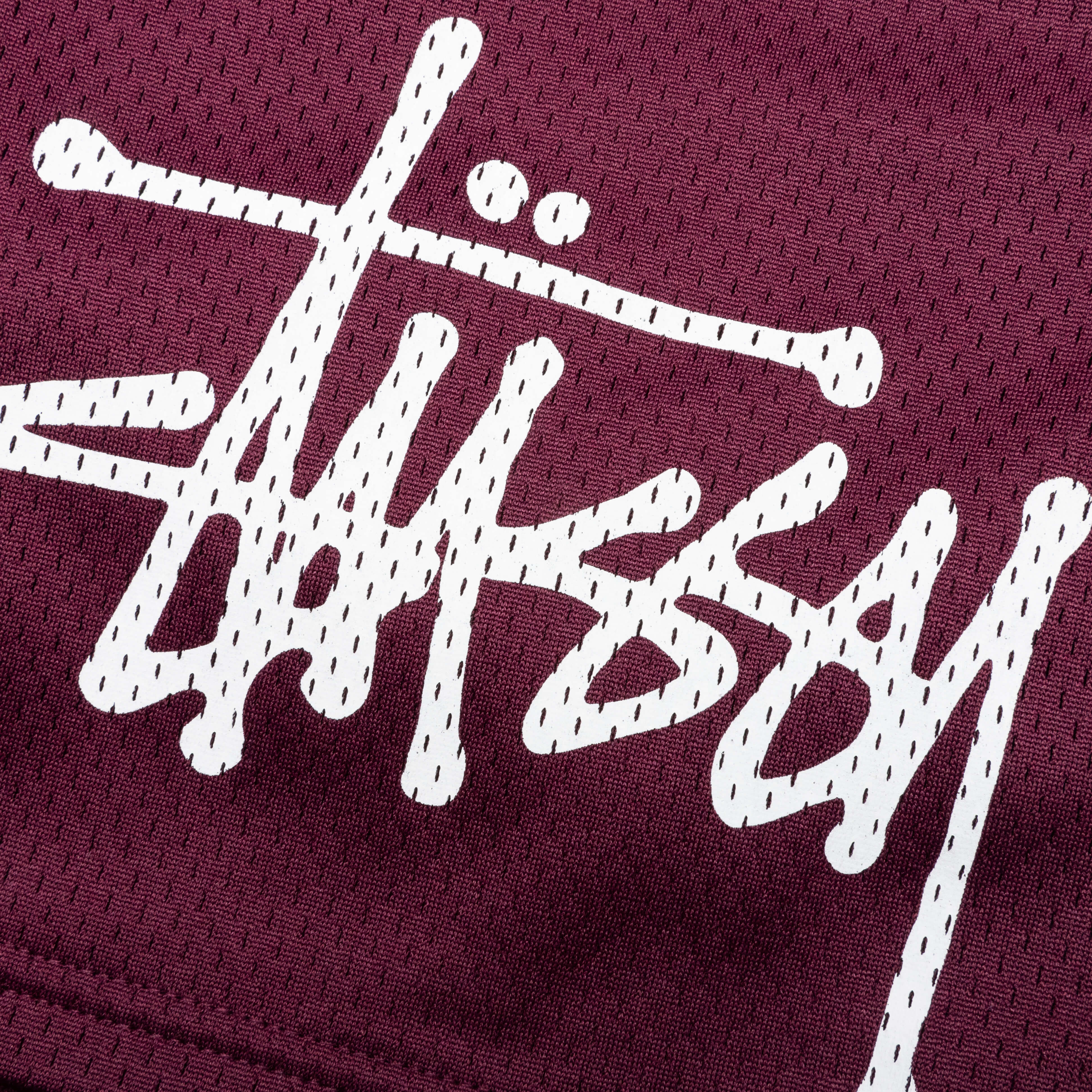 Stussy BIG basic mesh short plum XL 新品 Big Basic Mesh Short - Plum – Feature