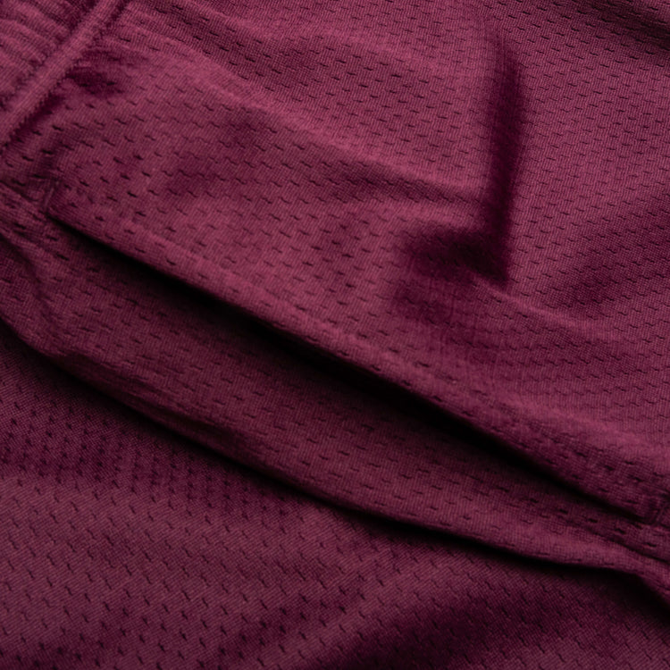 Big Basic Mesh Short - Plum – Feature