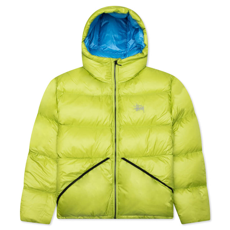 Micro Ripstop Down Parka - Lime – Feature