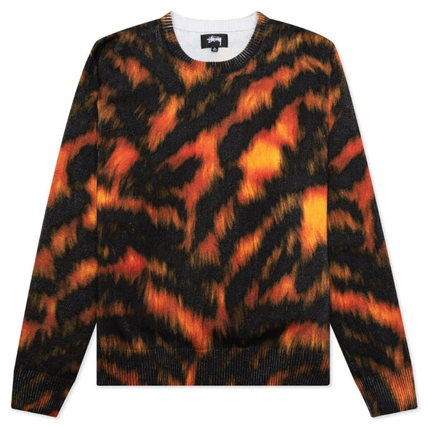 Printed Fur Sweater - Tiger – Feature