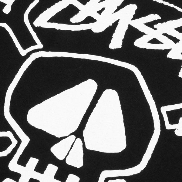 Skull & Bones Pigment Dyed Tee - Black – Feature