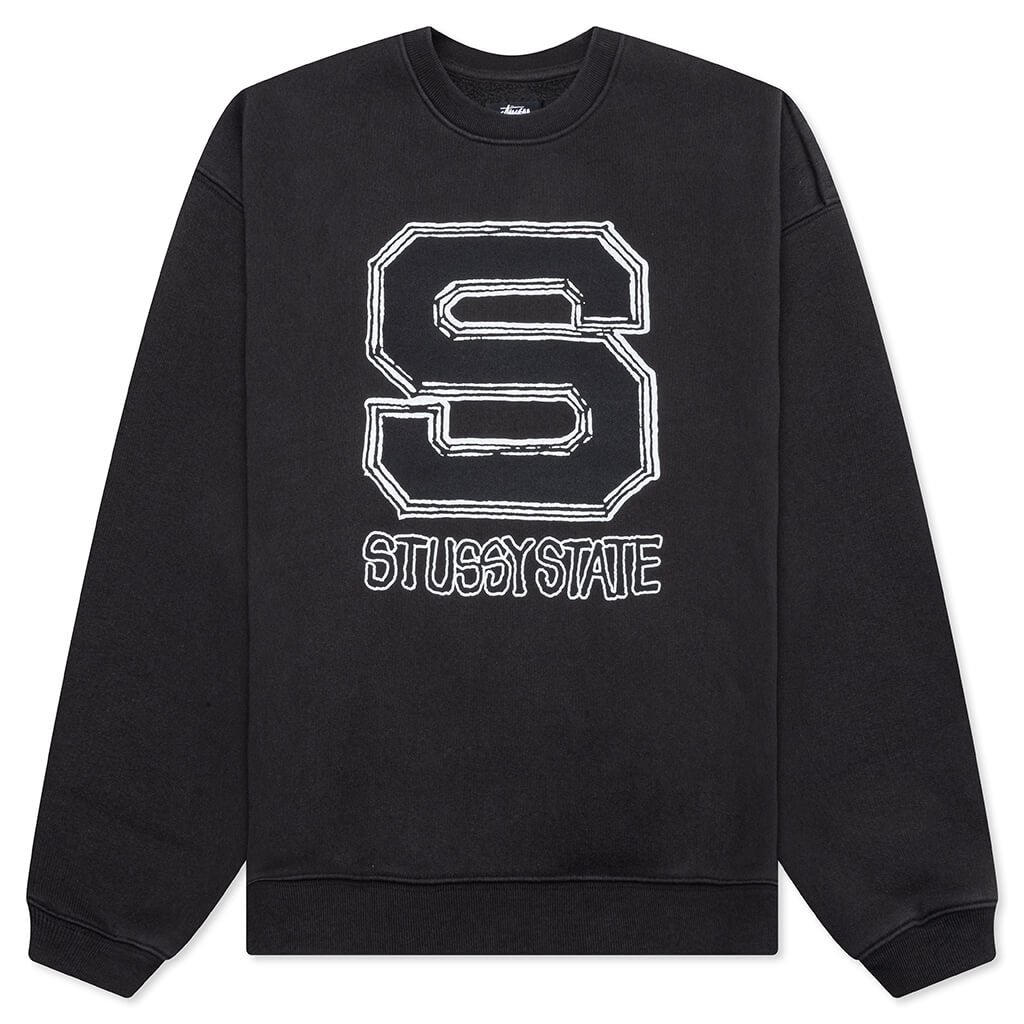 STUSSY ステューシー RELAXED CREW SWEAT リラックスクルー ラグラン