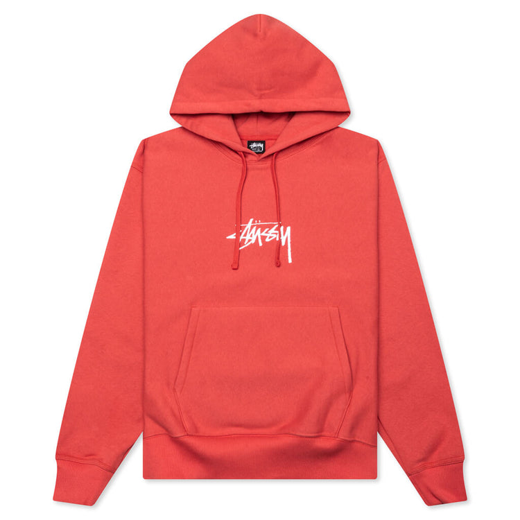 STOCK LOGO APPLIQUE HOODIE