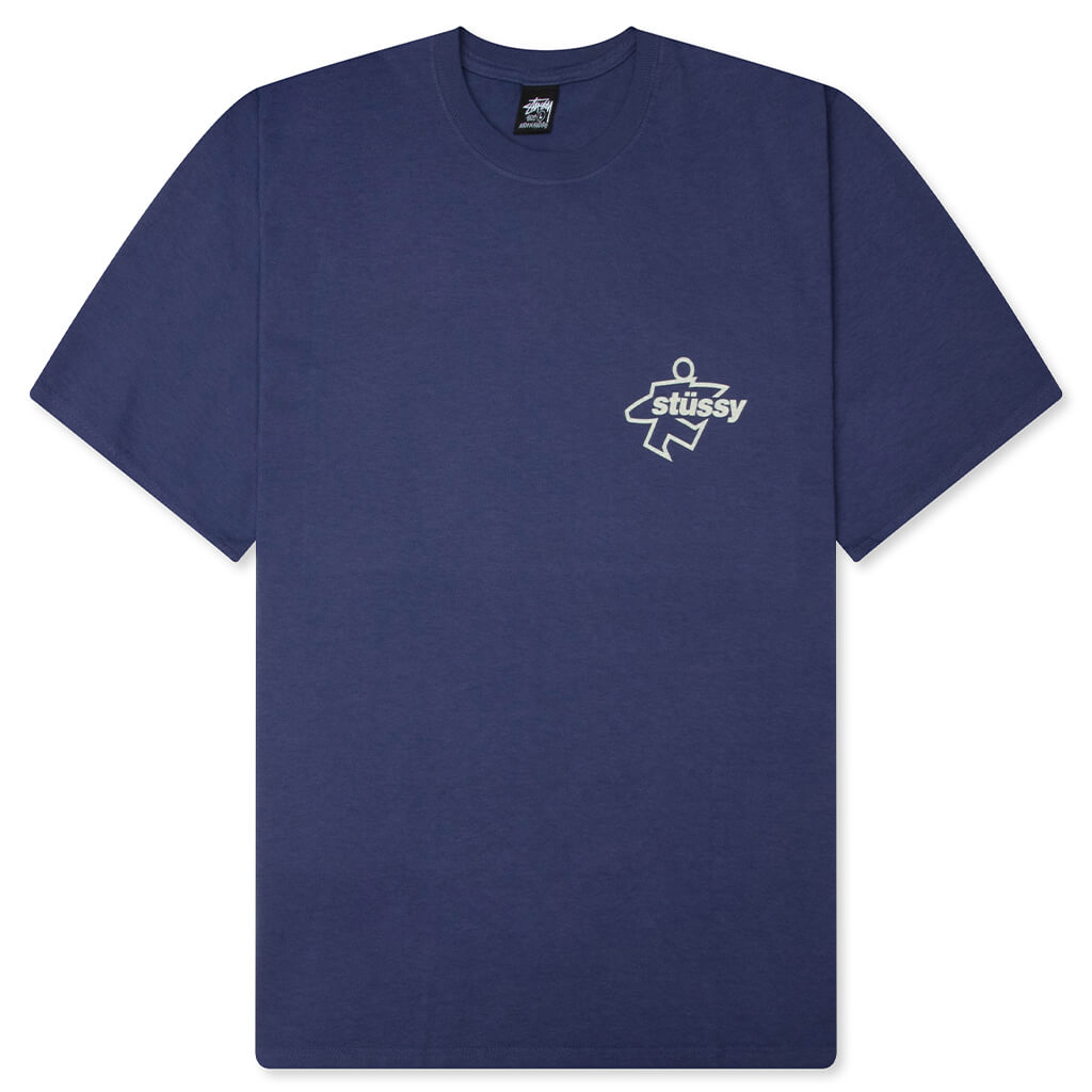 Surf Size Pigment Dyed Tee - Indigo – Feature