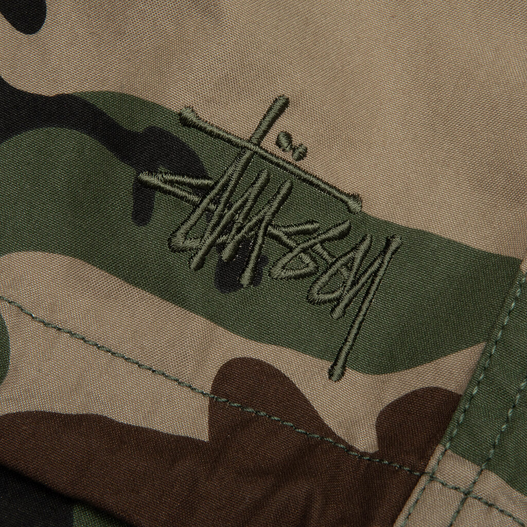 Surplus Short - Woodland Camo – Feature