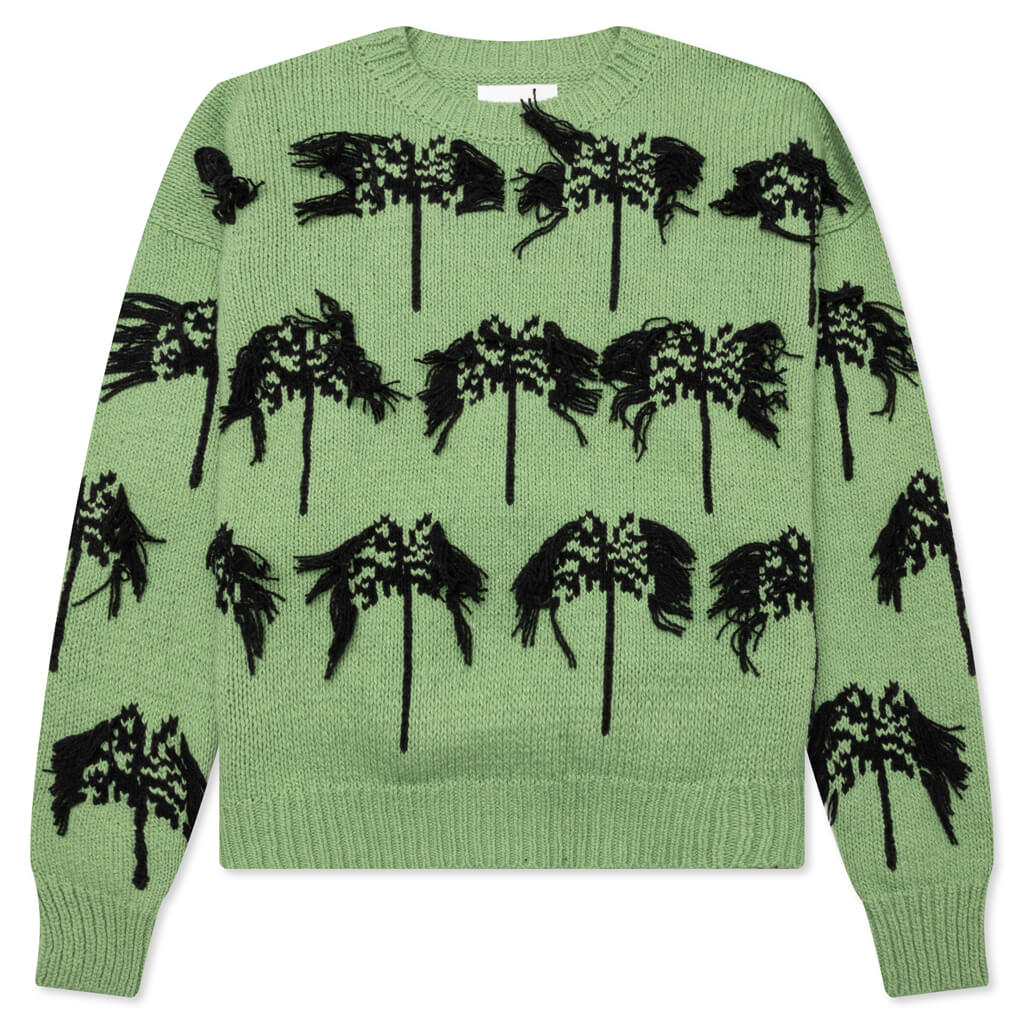 JIL SANDER 25SS RESORT ミッドウェイトセーター　グリーン Sweater - Open Green – Feature