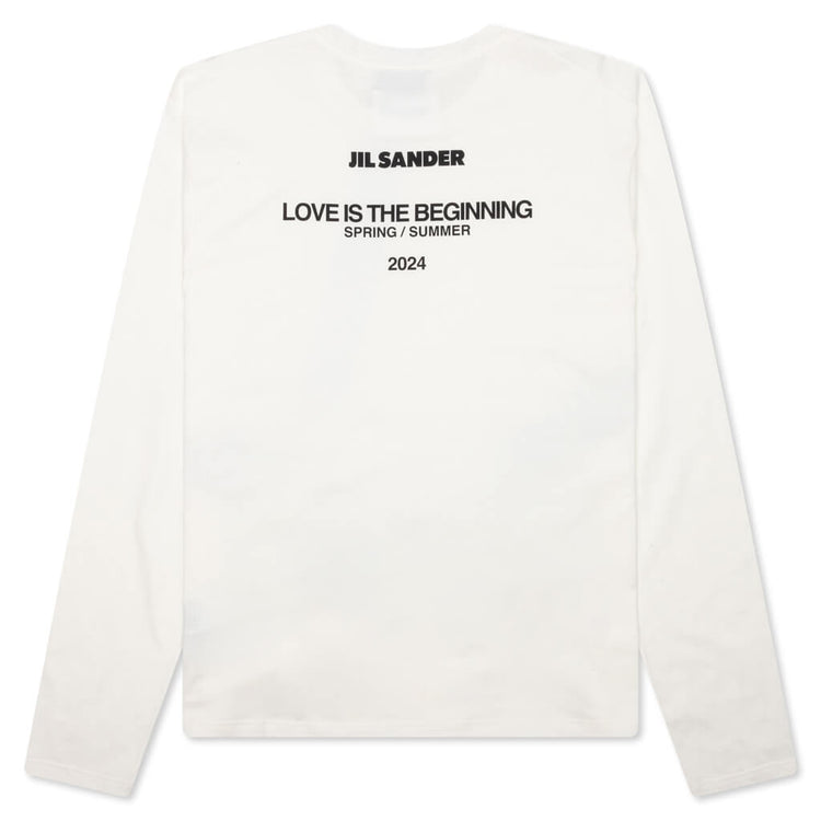 Love is The Beginning Crewneck T-Shirt - Coconut – Feature